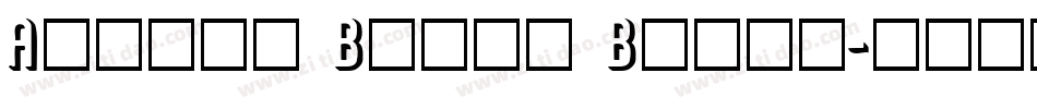 Archer Black Black字体转换